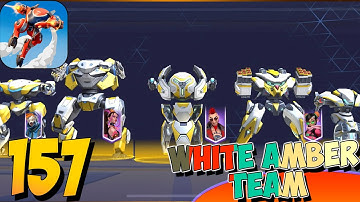 Mech Arena - Gameplay Walkthrough Part 157 - White Amber Team🔥OMG!(iOS,Android)