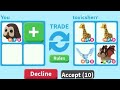 What People Trade for a Mega Neon Owl | Roblox Adopt Me