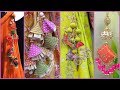 Beautiful and Different Latkan Design Ideas for Lehenga/Blouse/Saree and Kurti