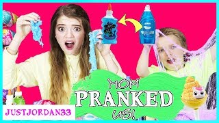 We Got Pranked! She Cheated! Cotton Candy Cuties Easter Slime Treats / JustJordan33