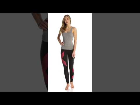 2XU Women's Mid Rise Compression Tights | SwimOutlet.com