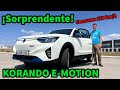 ¡SORPRENDENTE! Consumo 120 km/h Korando e Motion Prueba COCHE ELÉCTRICO ASEQUIBLE Opinión MOTORK