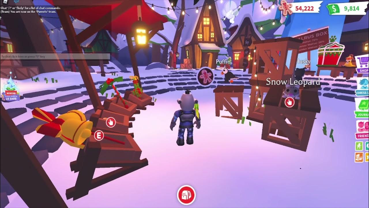 Adopt me advent calendar 2021 Day 13 Icicle pogo stick! YouTube