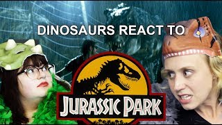 DINOSAURS REACT TO JURASSIC PARK - Sketch by the Doubleclicks