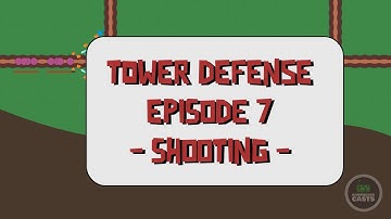 Tower Defense in GameMaker Studio 2.3 - Episode 7 - Shooting