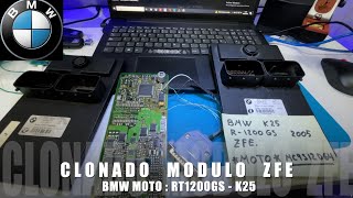 Clonado modulo ZFE: BMW Moto RT1200GS