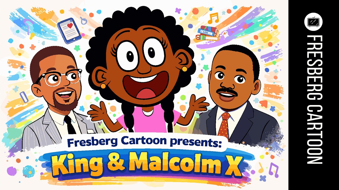 MLK vs Malcolm X | What’s the Difference? Black History for Kids