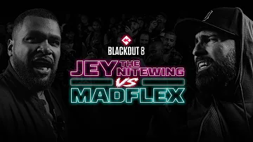 KOTD - JEY THE NITEWING vs MADFLEX | #RapBattle (Full Battle)