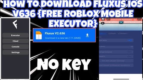 How to get Fluxus IOS V636 ROBLOX EXECUTOR TUTORIAL NO JAILBREAK NO DOWNLOAD (BYPASSED BYFRON)