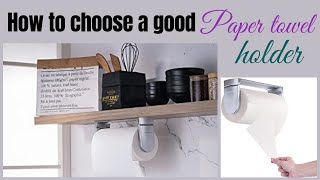 How to choose a good paper towel holder | Simple to me one hand tear paper towel holder by Simplified Living 4,851 views 1 year ago 5 minutes, 55 seconds