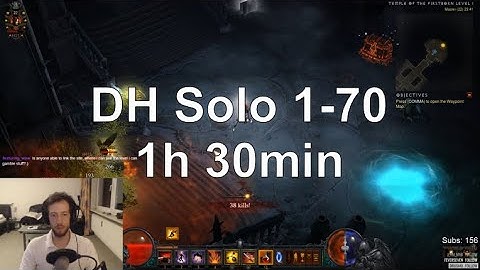 DH Leveling Practice 1-70 in ~1h 30min (Solo T5-T6 with Karlei
