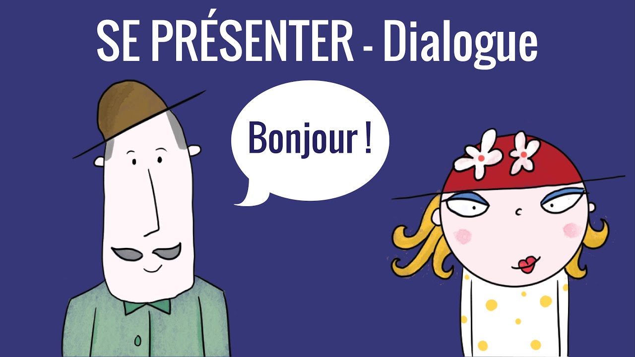 conversation de presentation en francais