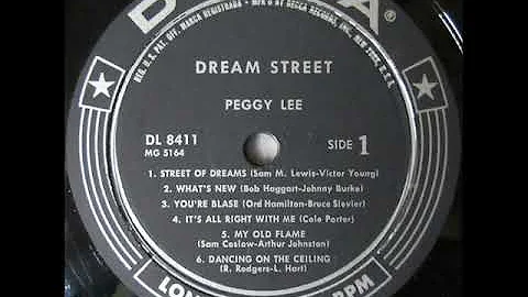 PEGGY LEE - DREAM STREET
