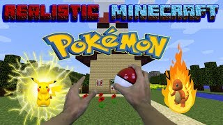 REALISTIC MINECRAFT STEVE BECOMES A POKEMON TRAINER PT 2! Pokémon GO Trinity MINECRAFT IN REAL LIFE