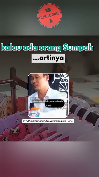 What It Means When People Swear!!! #ngaji #gusbaha #sumpah