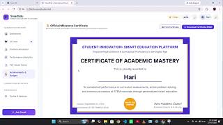 SIH Hackathon:LearnX AI – Intelligent Personalized Learning Assistantdemovideo #sih #sih2026 #LearnX