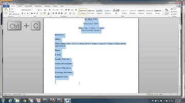 Moodle 2.3 Tutorials: Copying Content From Word