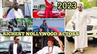 Top 10 richest #nollywood #actors in #2023 #zubbymichael #jimiyke #ositaiheme #chineduikedieze