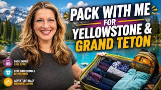 Pack With Me for Yellowstone & Grand Teton | What to Pack for Yellowstone National Park