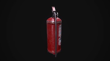 3D Fire Extinguisher