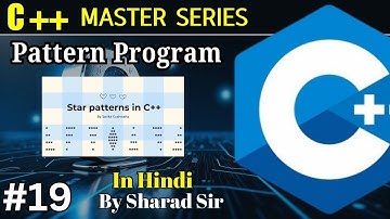 #19 Pattern Program in C++ with Example | C ++ Tutorial for Beginners | Code Tpoint