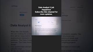 Bangalore Data Analyst Opening | 2-5 Years Experience Required #job #jobsearch #freshers #trending