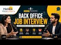 The Hidden Truth About Back Office Interviews 😱 | Communication Skills That Impress HR💯🤞