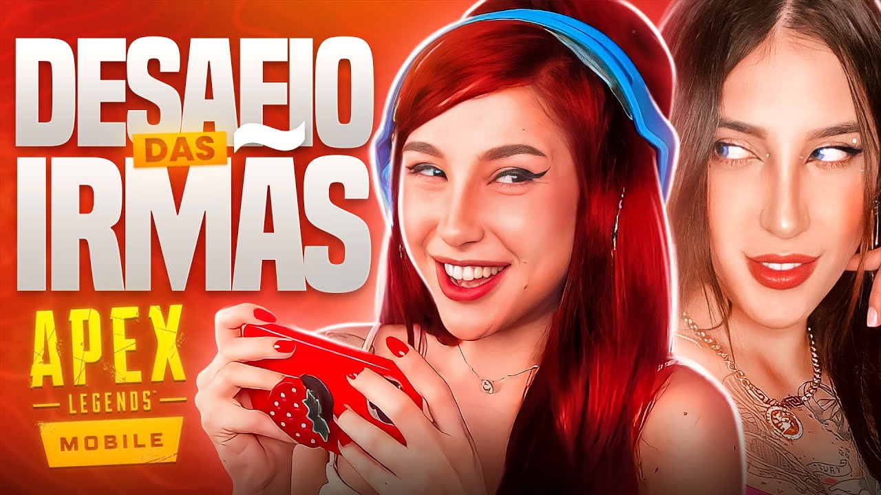 QUEM PERDER, PASSA VERGONHA! Desafio das irmãs no Apex Legends Mobile!