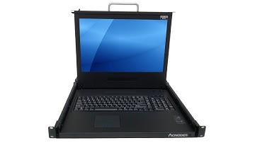 KD9150N - 1U high 19 inch depth 17 inch 1920 x 1200 LCD keyboard drawer