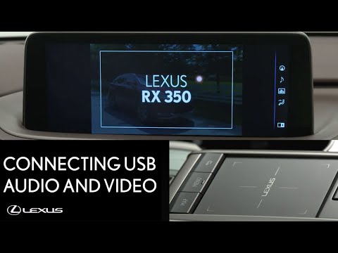 Lexus How-To: RX 350 Connect USB Audio and Video | Lexus