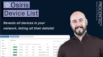 Osiris - Device List: Manage all the devices in your network