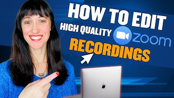 How to Edit High Quality Zoom Recordings