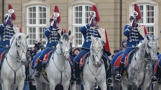 Danish Guards Hussar Regiment Trumpet Corps - New Year’s Levee Copenhagen 2024