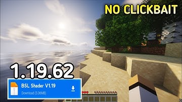 Finally Official !! Bsl Shader for Minecraft Pe 1.19+ ❤️‍🔥