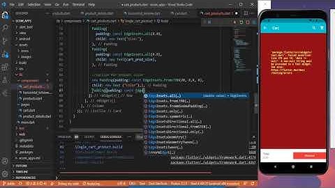 Flutter E-Commerce Apps: Cart Page Part 2