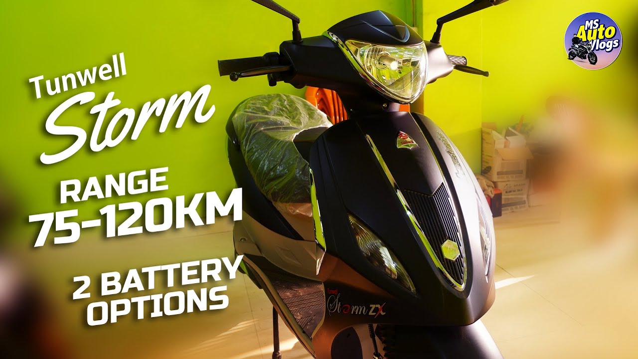 Tunwal Storm ZX Electric Scooter at 62,000 Only ⚡⚡ Sasta Electric