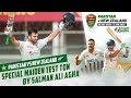 Special Maiden Test Century By Salman Ali Agha | Pakistan vs New Zealand | 1st Test | PCB | MZ2L
