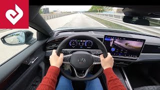 Volkswagen Passat 2024 POV | Intro, Interior, Driving, Highway, ADAS