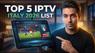 Top 5 Best IPTV Services in Italy (2026) 🇮🇹 | Live TV & Sports Streaming screenshot 1