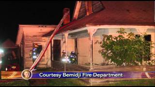 Bemidji House Fire - Lakeland News at Ten - July 19, 2011.m4v