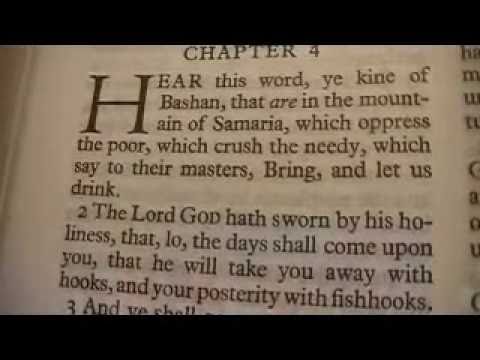 Amos 4 Holy Bible (King James)