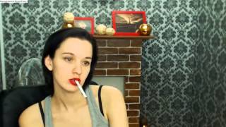 Blackhair Sweet smoking Fetish by Peramon