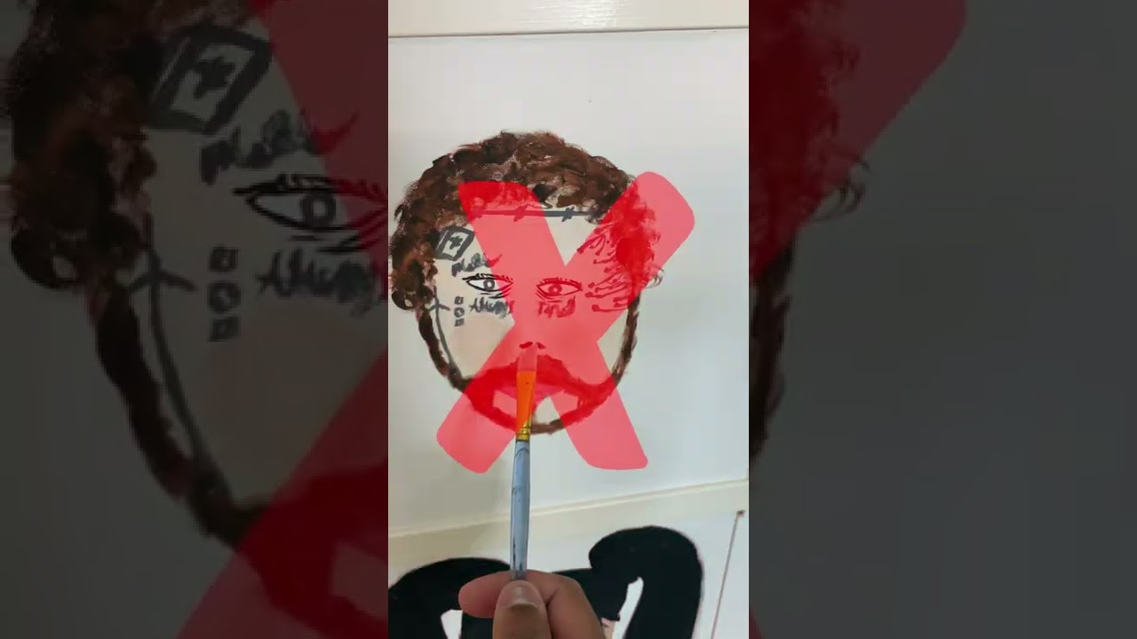 How To Paint A Nose (w/ BlobRoss) 🎨👃