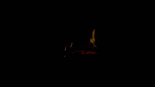 🔥 Study Flow Fireplace | Dark Screen Fire Ambience for Deep Reading & Focus