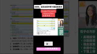 Amazon決算発表解説！AWSのAI需要がすごい！ #米国株
