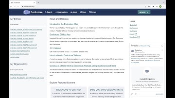 Export your workflow on Dockstore to ORCID