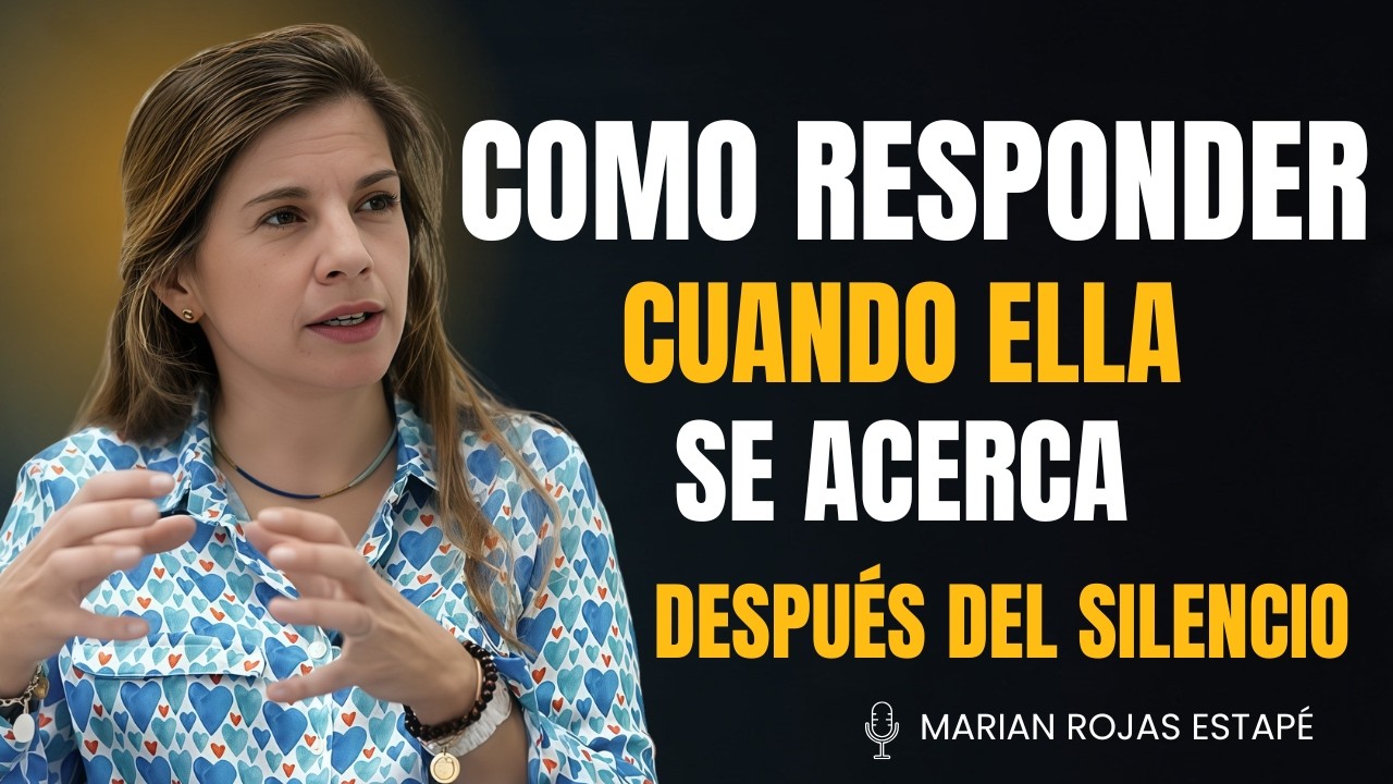 Cómo responder cuando te contacta tras el silencio | Marian Rojas Estape
