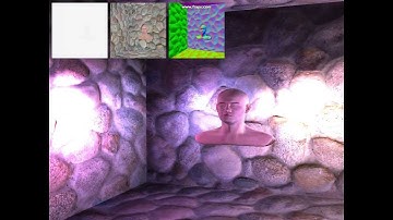 sEngine deferred rendering (5 point lights)