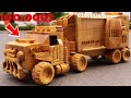 60 Days Process Crafting Police Truck Car For His Son - Amazing Woodworking Project