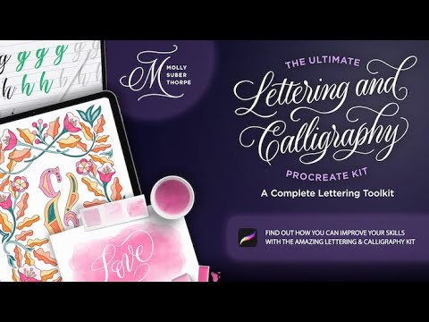 The Ultimate Lettering and Calligraphy Procreate Kit